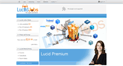 Desktop Screenshot of lucidjobs.com
