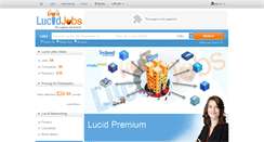 Desktop Screenshot of ca.lucidjobs.com